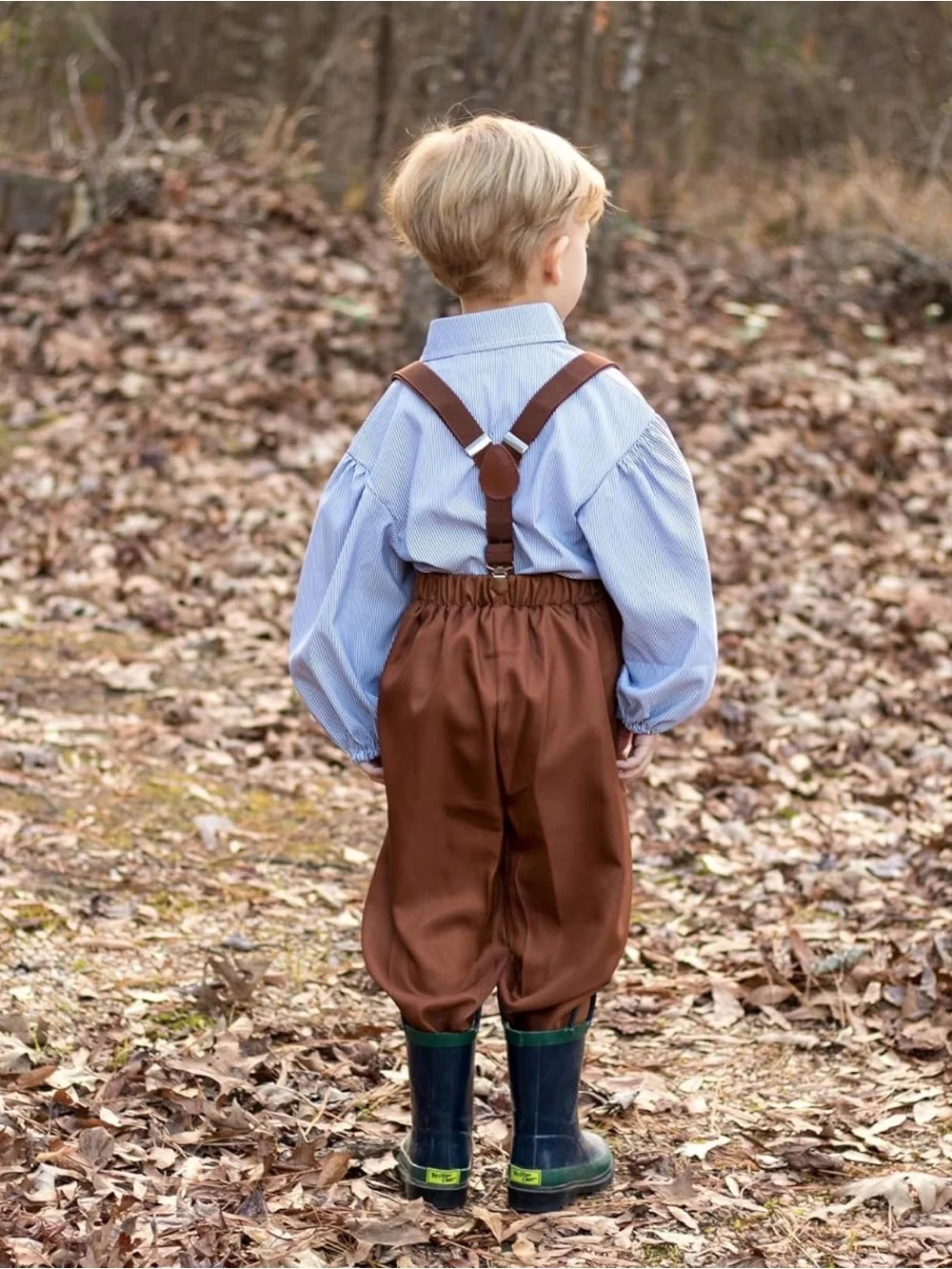 NWT ReliBeauty Boys Pioneer Costume Kids Colonial Costume Boys with Hat